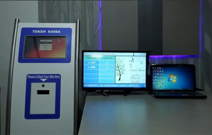 Touch Screen Kiosk - Queue Management System
